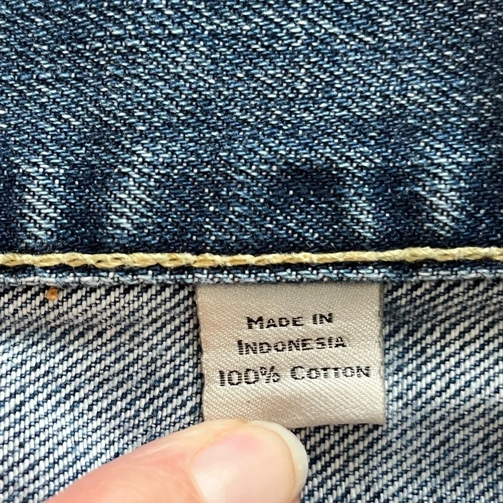 J.Crew Factory Men’s Relaxed Fit Jeans 34x34 100% Cotton Medium Wash